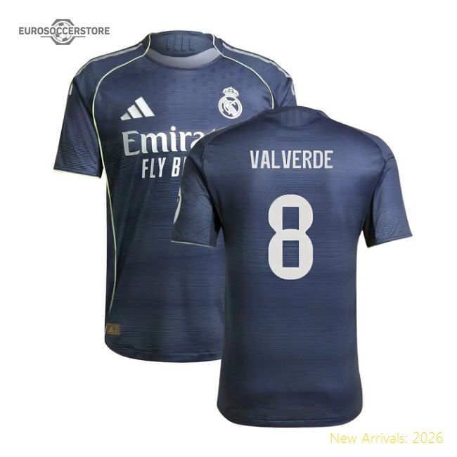 High-quality 2025-2026 Real Madrid Authentic Alternate Jersey (valv