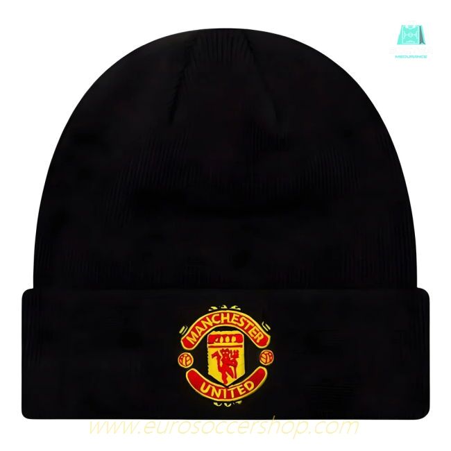 Man Utd Core Cuff Beanie (Black)