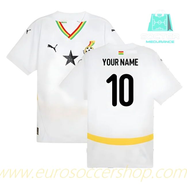 2024/25 Campaign Ghana FIFA Approved Home Jersey (Personalized Edition)