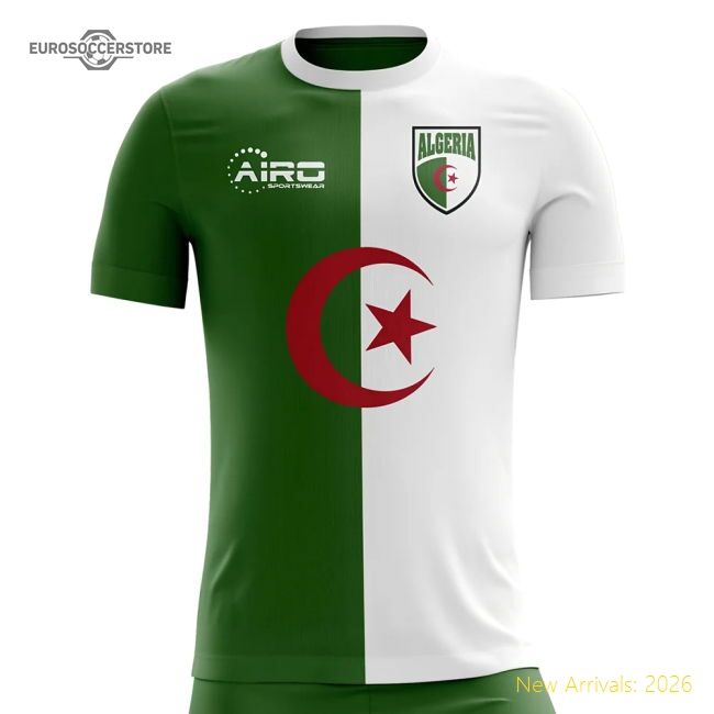 Algeria Concept 20252026 Home Highperformance Shirt Classic