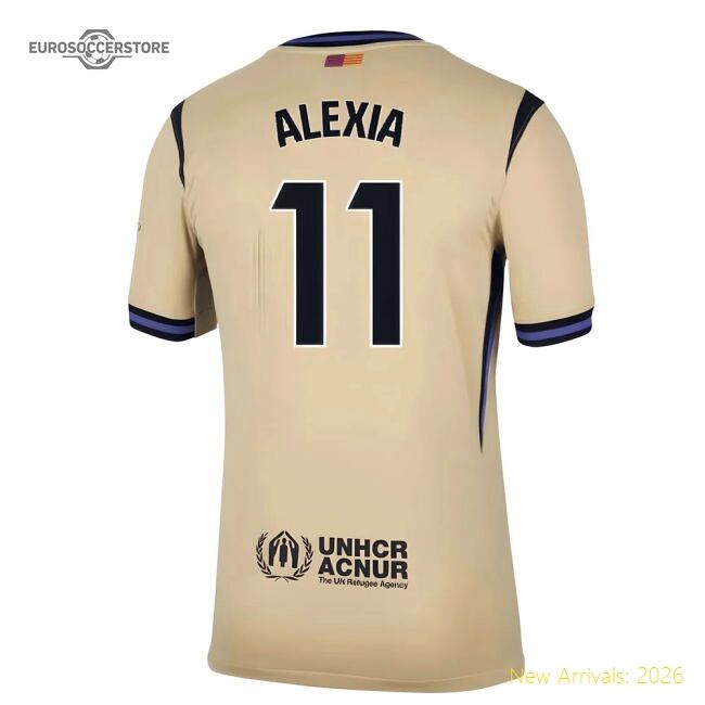 Premium Popular 2025-2026 Barcelona Away Shirt (Alexia 11)