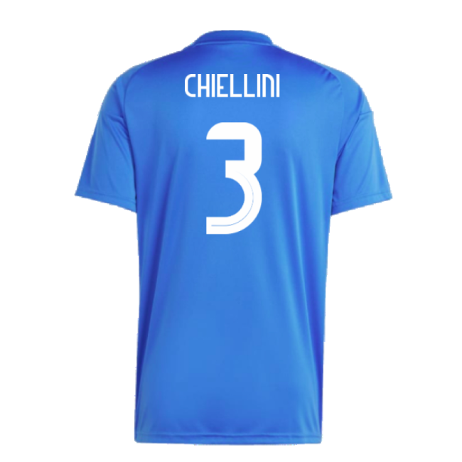 Italy National Team Pro Level Home Pro Shirt (CHIELLINI 3)