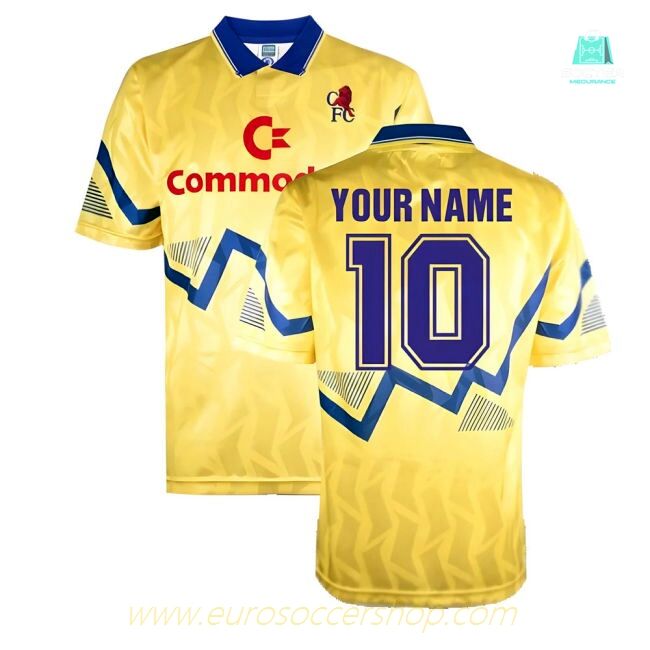 Chelsea 1990 Third Football Shirt (Your Name)