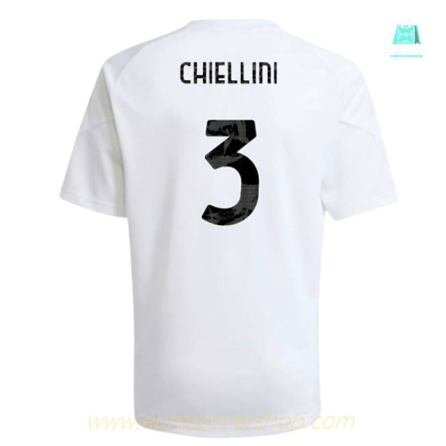 2025-2026 Juventus Training Shirt (White) - Kids (Chiellini 3)