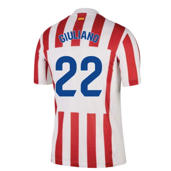 2025-2026 Atletico Madrid Home Shirt (Giuliano 22)