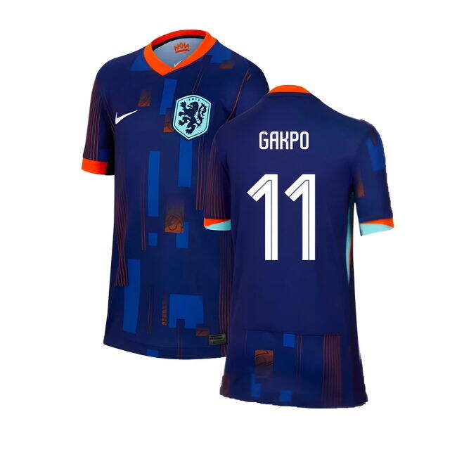 Updated Netherlands Away Soccer Jersey 2024-2025 (Kids)