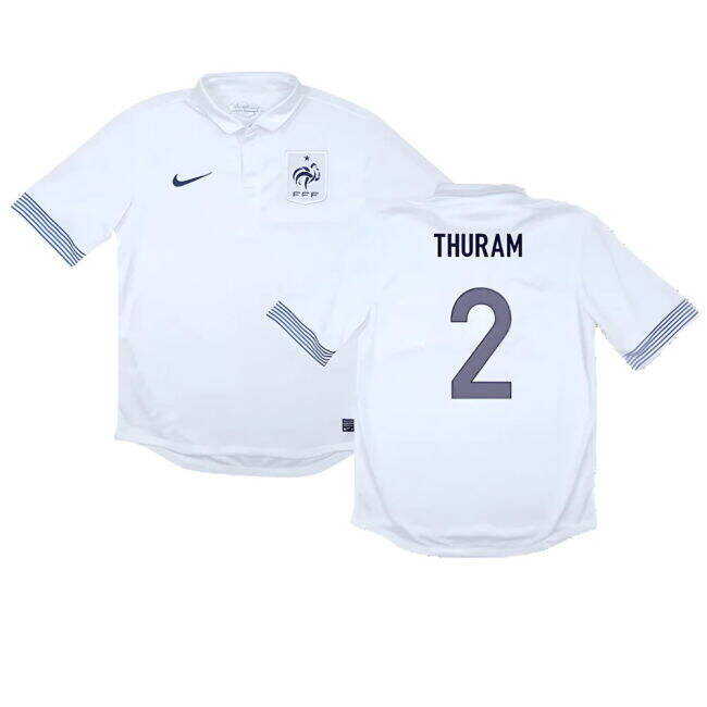 Minimalist France 2012-13 Away Shirt ((Good) M) (THURAM 2) Fashionable