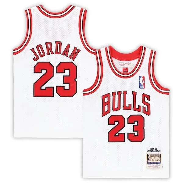 Michael Jordan CHI Authentic Jersey - genuine NBA - Red basketball