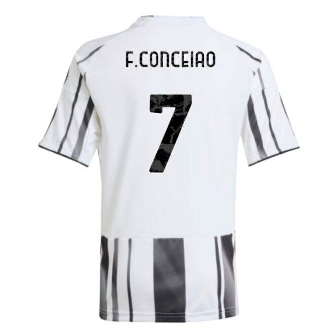2025-2026 Juventus Home Shirt (Kids) (F.Conceiao 7)