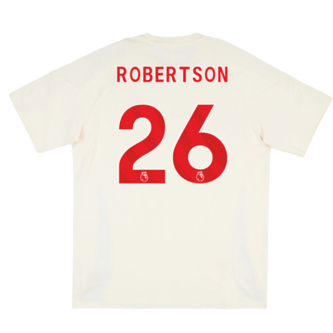 Liverpool Genuine 2025-2026 Liverpool Training Tee (White) (Roberts...