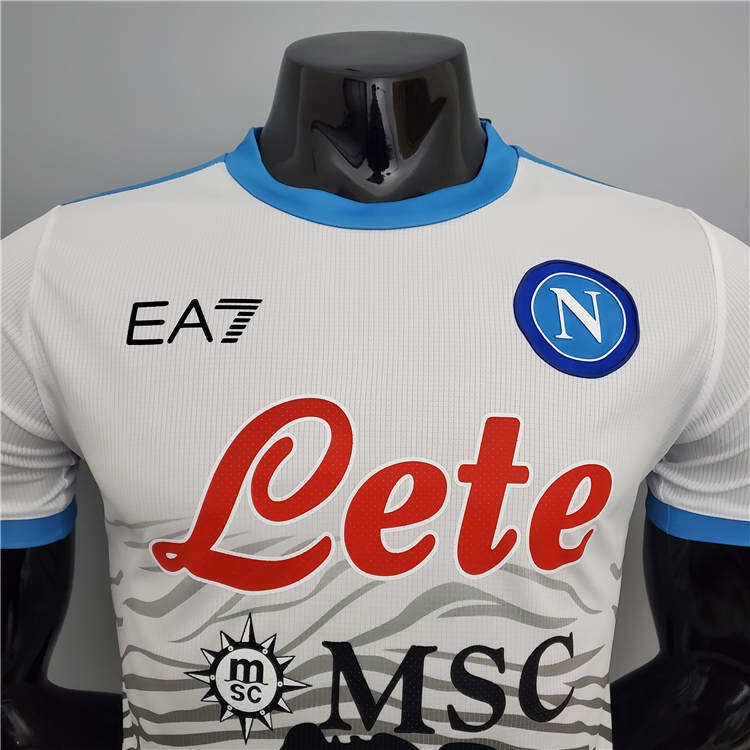 Napoli 21-22 Maradona Commemorative Version White Soccer Jersey