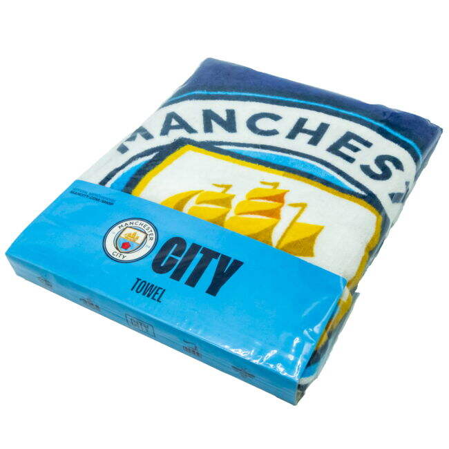 classic Manchester City FC Particle Towel