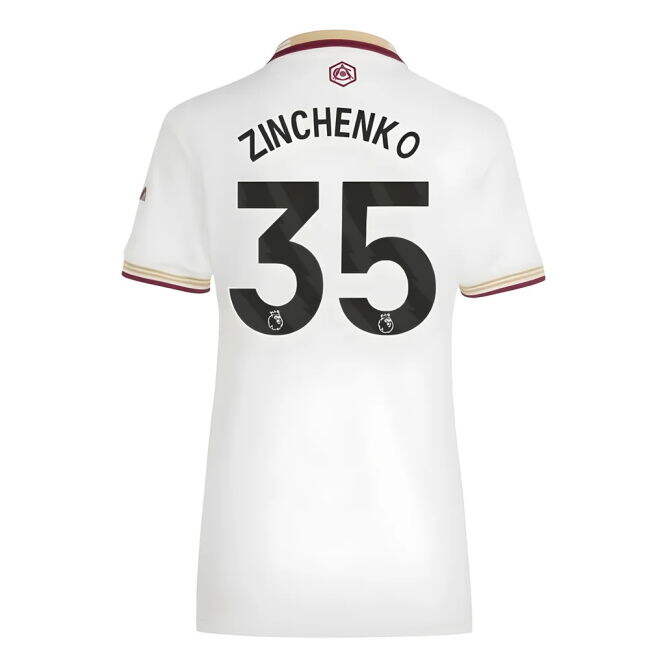 2025-2026 Arsenal Third Jersey (Womens) (Zinchenko 35)
