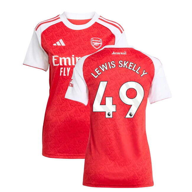 Arsenal 2025-20 Home Shirt Lewis Skelly #49 L M Women S