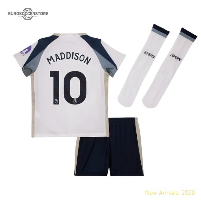 Premium 2025-2026 Tottenham Home Little Kids Mini Kit (maddison 10)
