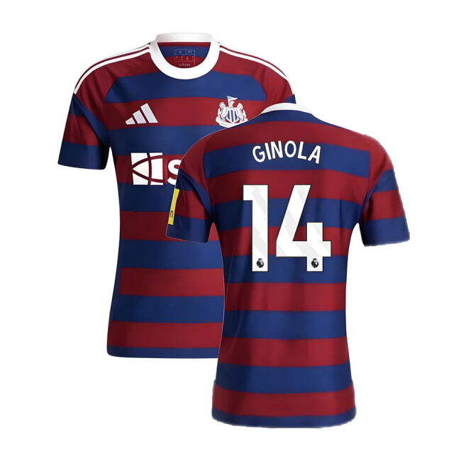 Fan Quality Newcastle Away Supporter Kit (Adults) (Ginola 14)