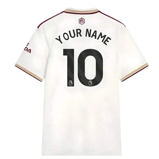 Classic 2025-2026 ARS Third Match-Grade Your Name Adults Retro Je#438