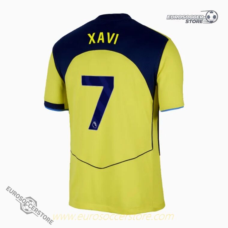 XAVI's Number 7 Third Jersey for Tottenham Hotspur in the 25-26 Season