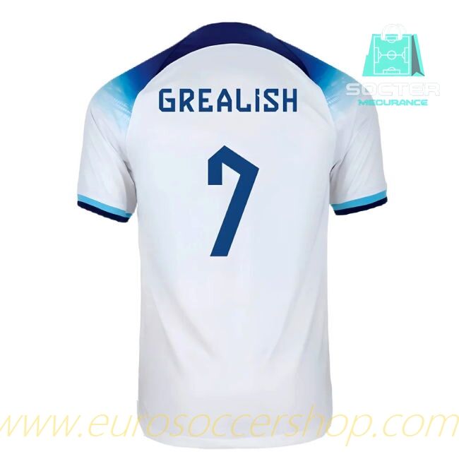 2022-2023 England Home Kit (Grealish 7)
