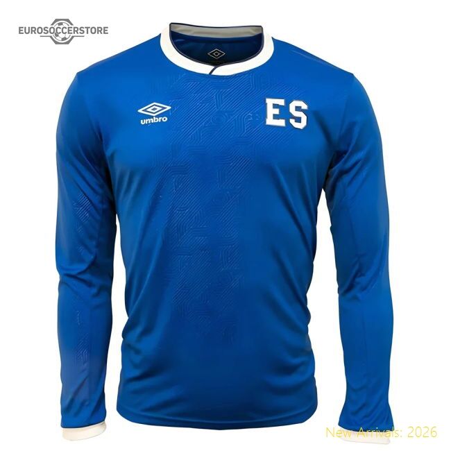 High-quality 2018 El Salvador Home Long Sleeve - Great Value