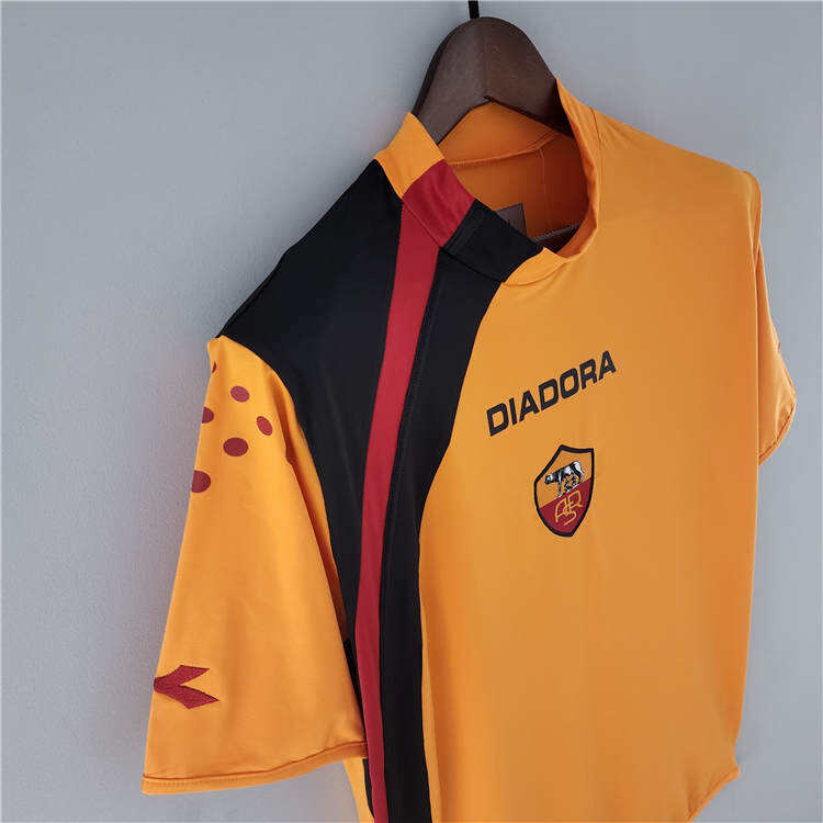 Elite 0506 AS Roma Retro Home Shirt - Official Replica 138