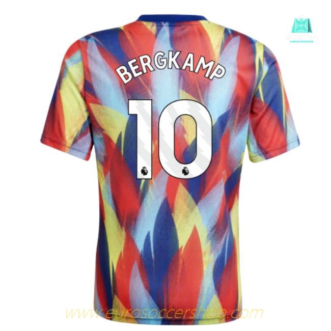 2025-2026 Arsenal Pre-Match Shirt (Victory Blue) - Kids (Bergkamp 10)