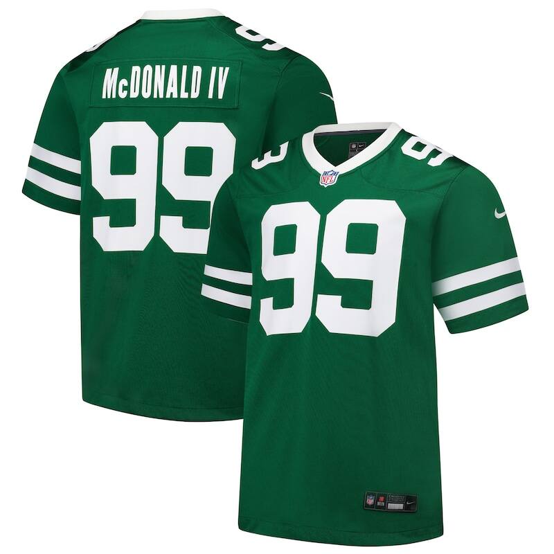 None Will McDonald IV New York Jets Powerful Game-Day Essential
