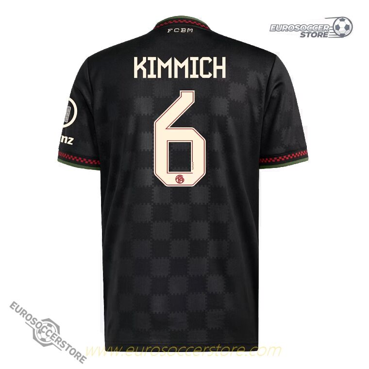 Bayern Munich 25-26 Champions League KIMMICH No. 6 Jersey