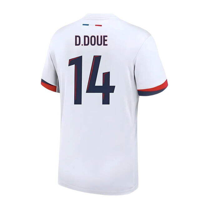 2024-2025 PSG Away Shirt (D.Doue 14)