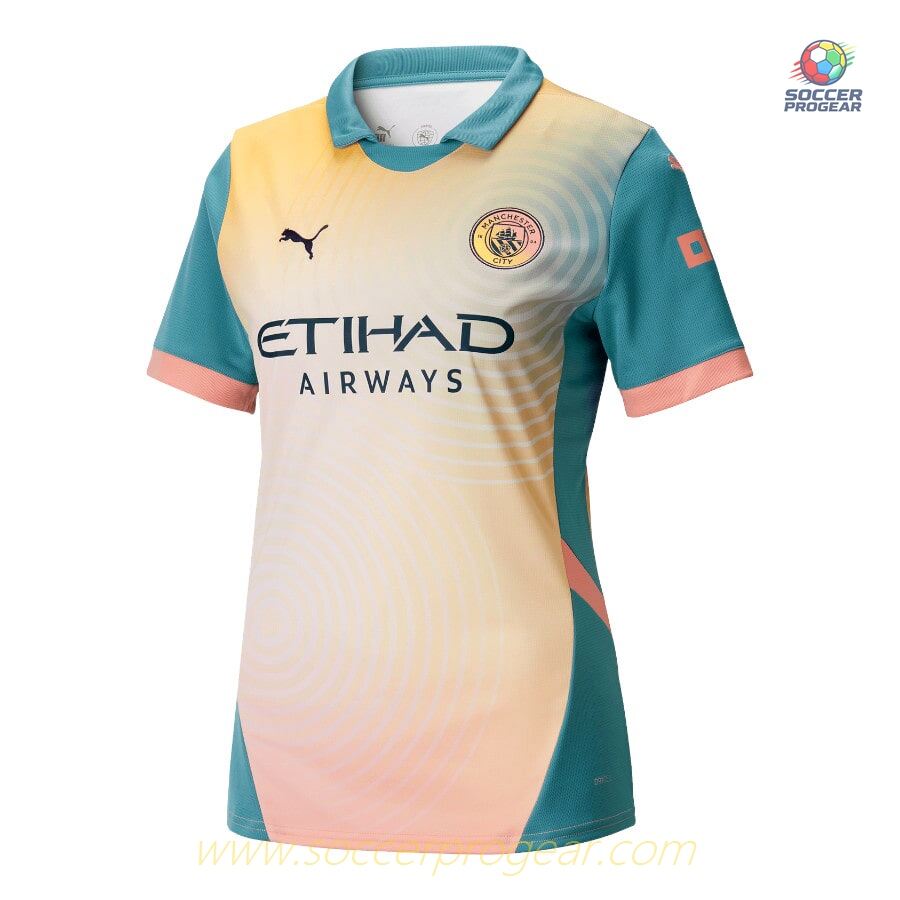 Manchester City Fourth Football Jersey 2024/25 Collection Ladies