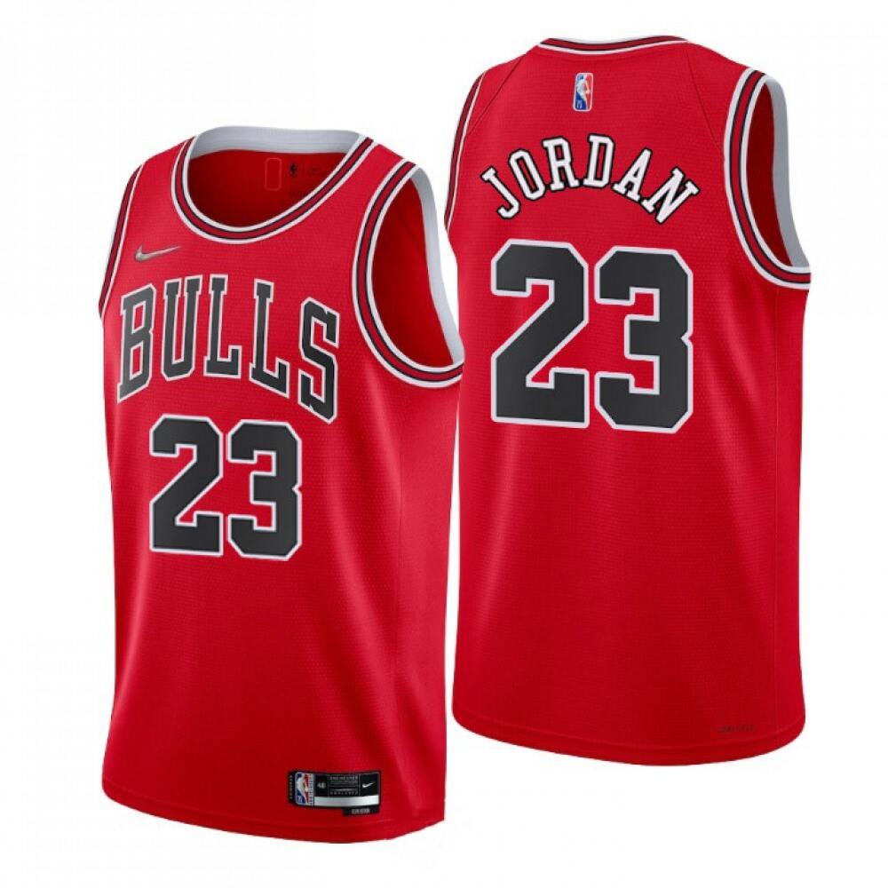 Classic 23 Chicago Bulls Jersey Red - - NBA Collection